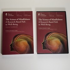 The Great Courses : The Science of Mindfulness by Ronald Siegel 2014 4 DVD/PB