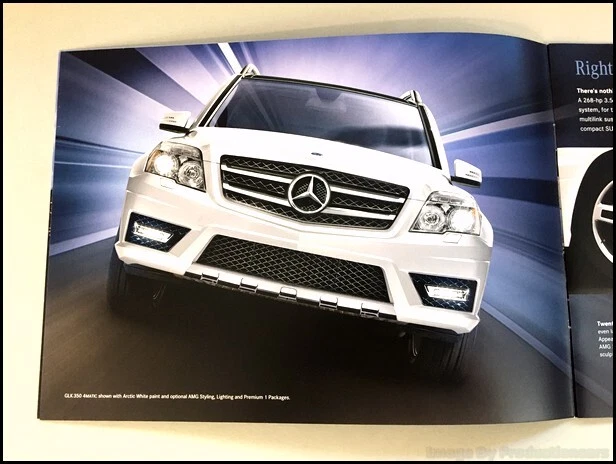 2011 Mercedes Benz GLK-Class GLK350 GLK 18-page Sales Brochure Catalog - Image 3 of 4