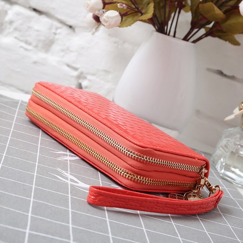 Fashion Women's Leather Wallet Credit Card Holder Phone Purse Handbag Wristlet - Picture 4 of 18
