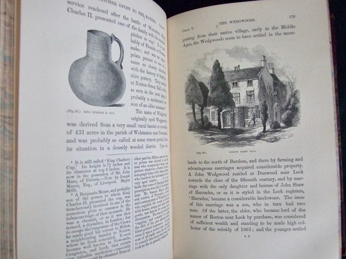 Life of Josiah Wedgewood, Meteyard, 1865, Vol. I, Illustrated, Pottery, 1st ed. - Imagen 7 de 15