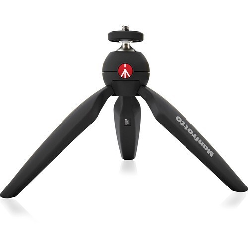 Mini trípode de mesa Manfrotto PIXI (negro) - Imagen 4 de 6