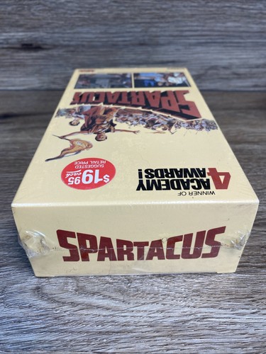 SPARTICUS VHS 2-Tape Set 1989 Original Factory Seal MCA Watermarks NEW RARE! - Picture 8 of 8