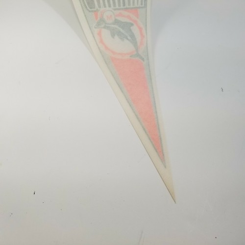 VTG RARE Miami Dolphins Dan Marino 1994 NFL Wincraft Pennant Palm Tree - MINT - Picture 6 of 6