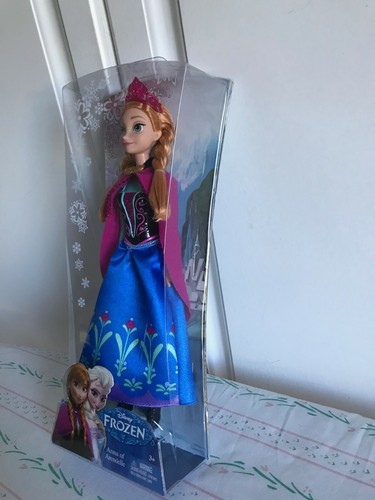 Nuova bambola classica Frozen Disney Sparkle Anna di Arendelle - 12" 2013 difficile da trovare - Foto 2 di 5