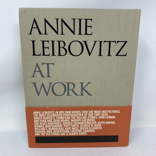 SIGNED Annie Leibovitz At Work Autographed Hardcover - Picture 2 of 10