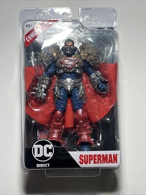 McFarlane DC Multiverse SUPERMAN  7  FIGURE  W/ SUPERMAN GHOSTS OF KRYPTON COMIC