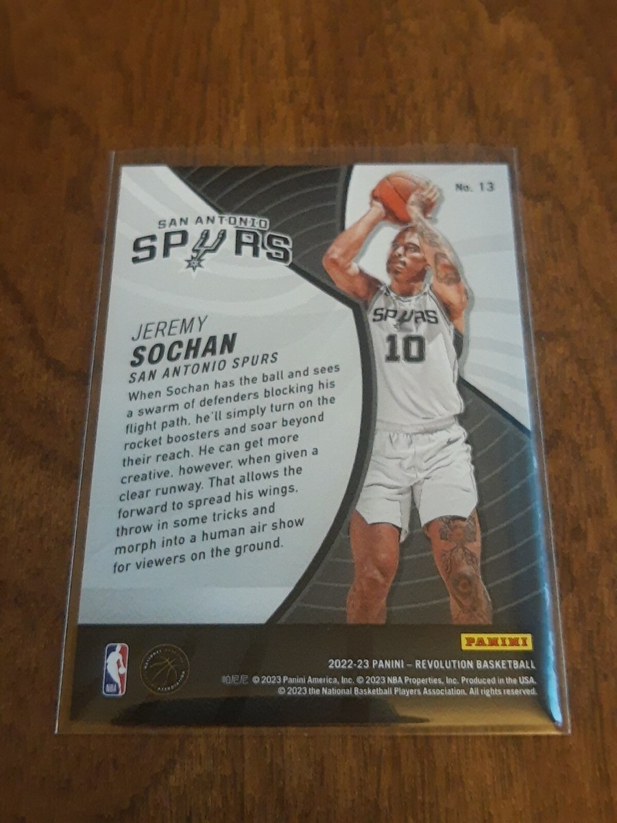 その他 2022 Panini Jeremy Sochan spurs 1/1 Amazon.com: JEREMY SOCHAN RC 2022-23 Panini Instant RPS 1st