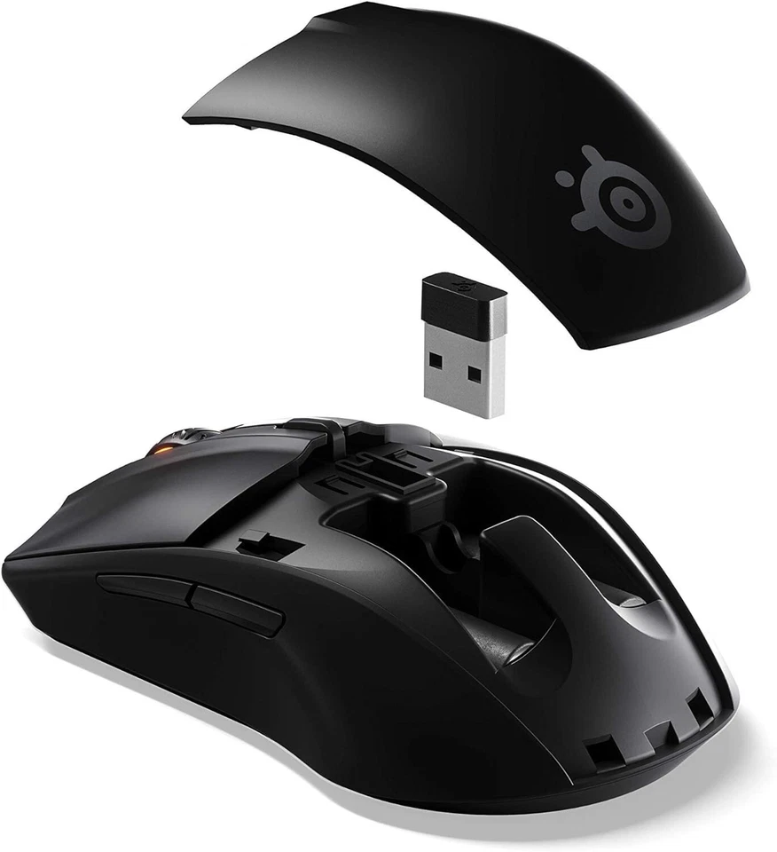 SteelSeries Rival 3 Wireless Gaming Mouse, Black (D567) - Image 2 of 4