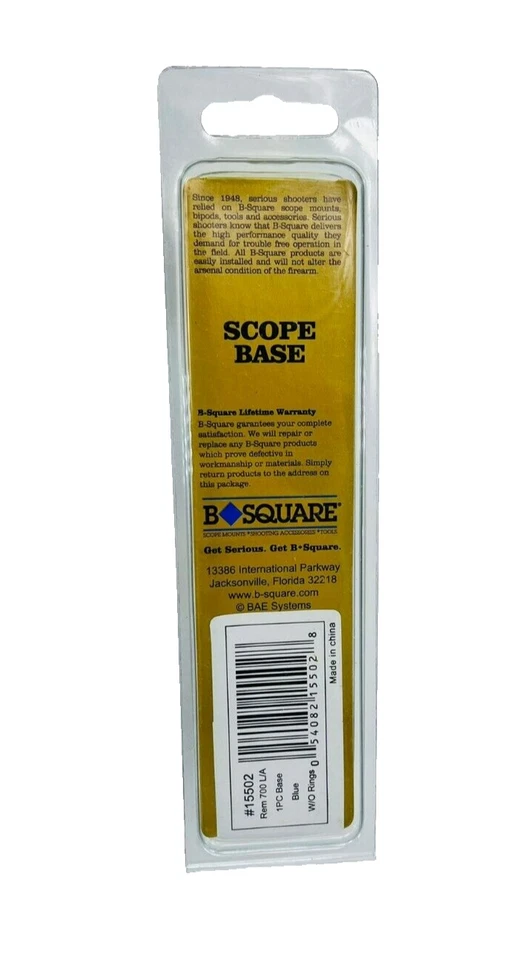B-Square InterLock One Piece Bases Without Rings Scope Base 15502 - Image 3 of 3