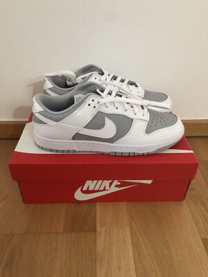  Nike Dunk Low Retro Wolf Grey Neutral White grey Größe 44 