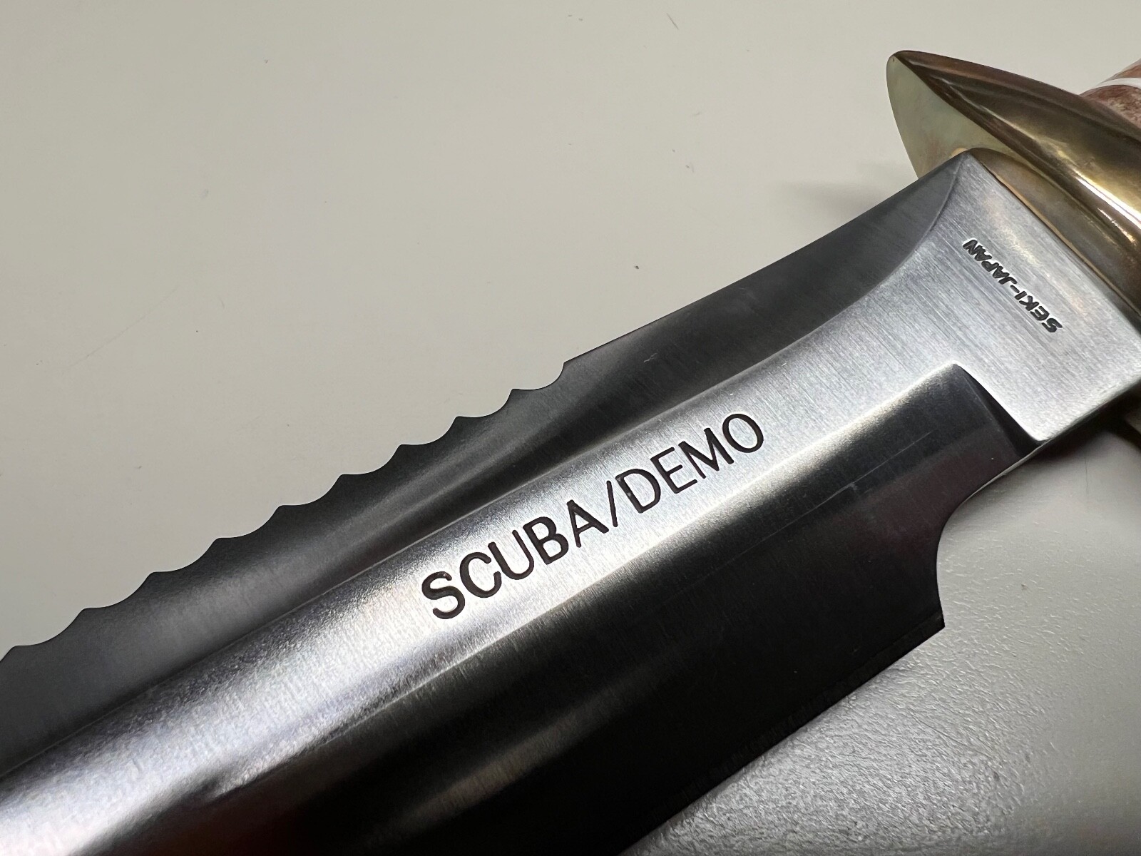 SOG SPEACIALTY KNIVES SSD89 SCUBA / DEMO FIXED BLADE KNIFE SEKI JAPAN W