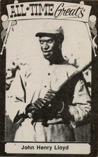 1973 TCMA All Time Greats Postcard -- John Henry Lloyd