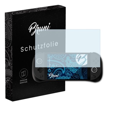 Bruni 2x Folie für Ayaneo Geek 1S Schutzfolie Displayschutzfolie