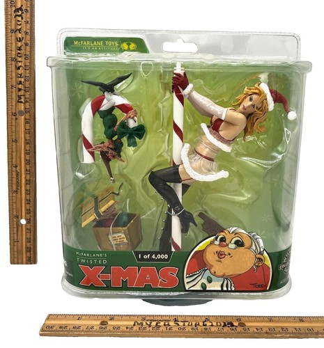 SF・ファンタジー・ホラー TWISTED X-MAS/MRS.CLAUS Twisted Christmas Mrs Claus Exclusive Blond Figure Variant