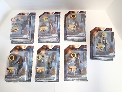 7 Pirates Of The Caribbean On Stranger Tides Figures New In Box Sealed Zombie