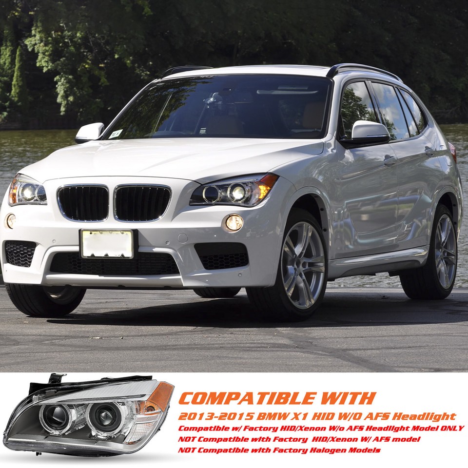 Bryght Led Drl Headlights For 2013 2015 Bmw X1 Xenonhid Headlamp Wo 