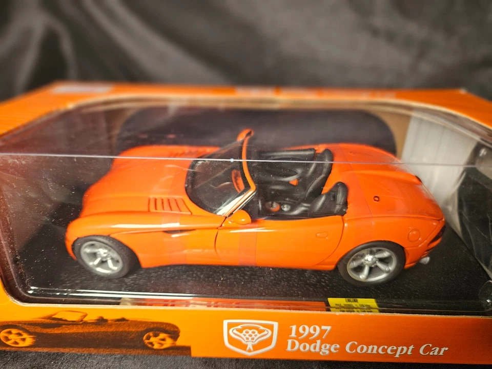 Dodge Concept Car Anson 1997 naranja escala 1:18 Inv. #3563 Foto 4 de 4