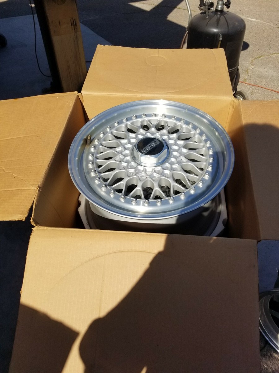 BBS 3 Piece Wheel RS131 Silver Porsche 928 16x8.5 offset 56. Made