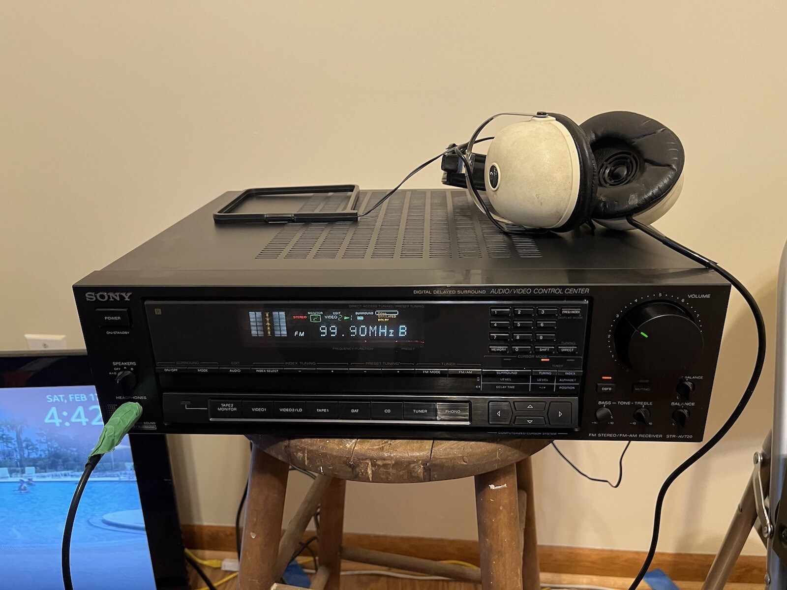 Sony AV Receiver Amplifier STRAV720 Audio Video Surround Tested eBay