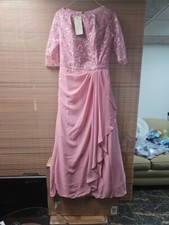 The Gown Gallery.The bride Dusty rose Dress US 14 Lace