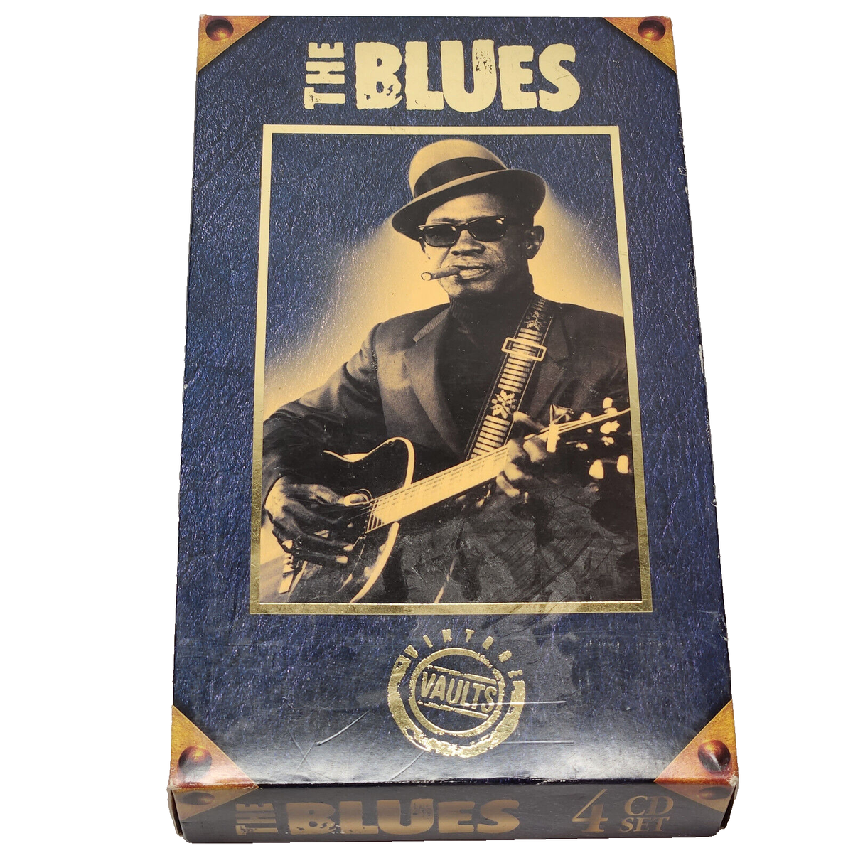 Vintage Vaults The Blues 4 CD Disc Box Set Insert Booklet 2004 