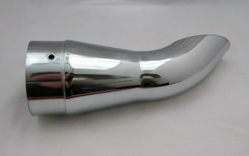 NEW SUPERTRAPP 308-3608 INTERNAL DISC SERIES END CAP / 8" TURNDOWN / CHROME - Picture 4 of 5