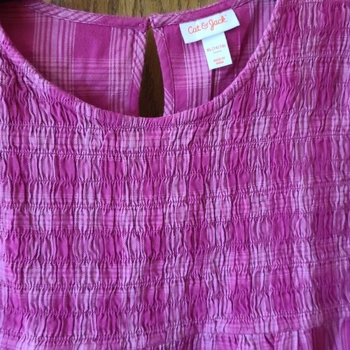 NWT Cat & Jack Girls Top XL & Jean Shorts Set Size 16 - Picture 4 of 10