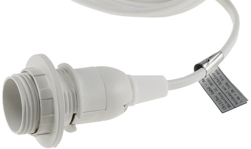 4 er Set Netzkabel mit Schalter und E14 Fassung 3,4m Kabel Lampenfassung Leuchte - Bild 3 von 4