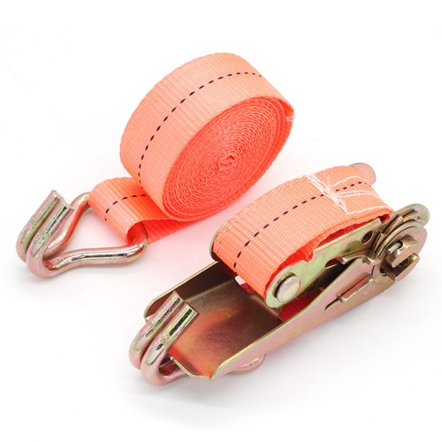 Cinghie cravatta resistenti 1""/1,5""/2"" cinghia a cricchetto rimorchio auto rimorchio carico - Foto 13 di 15