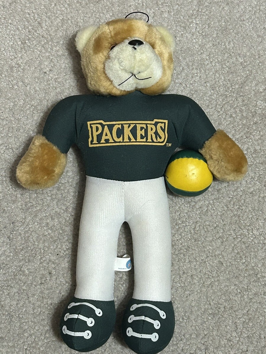 Green Bay Packers Football Stuffed Animal Teddy Bear Toy