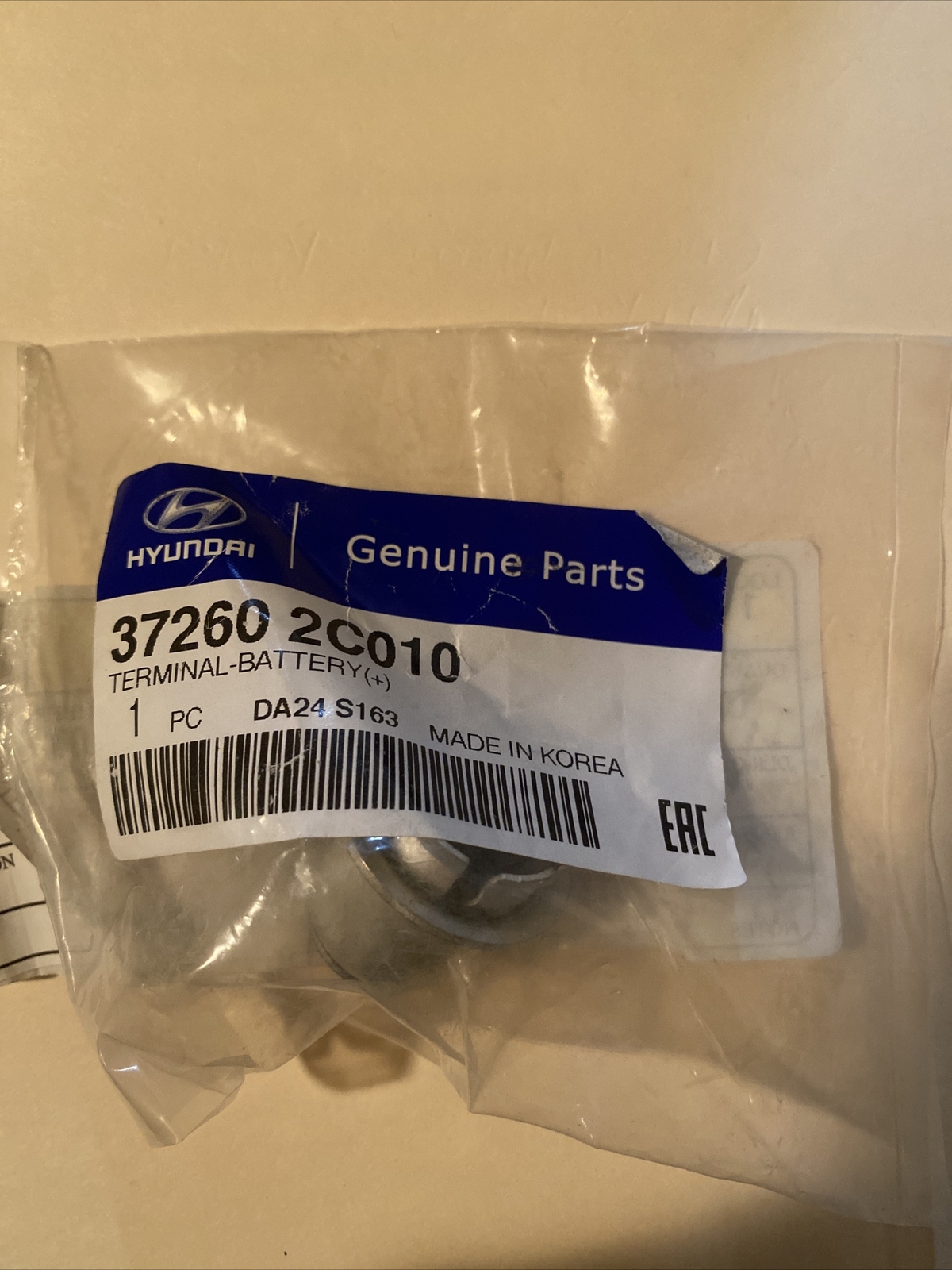 Genuine Hyundai Positive Battery terminal 372602C010 Make Offers! eBay