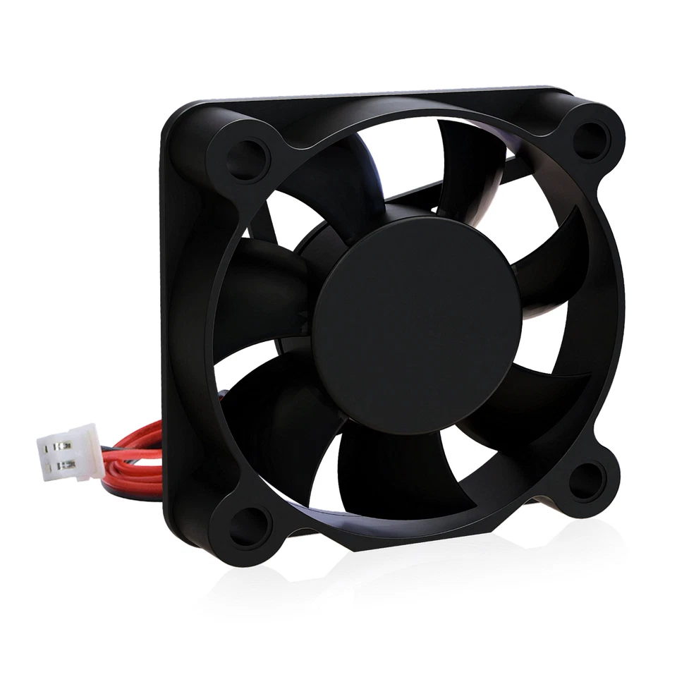 Lüfter 12V 25x25 bürstenlos PC 25mm x 25mm 2,5cm Mini Axiallüfter Gehäuselüfter - Bild 2 von 4