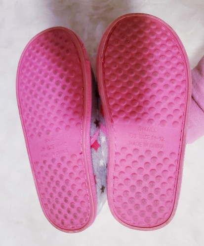 Toddler Girls Indoor Slip-on Slipper Sz: S ( 11-12) Pink - Picture 5 of 6