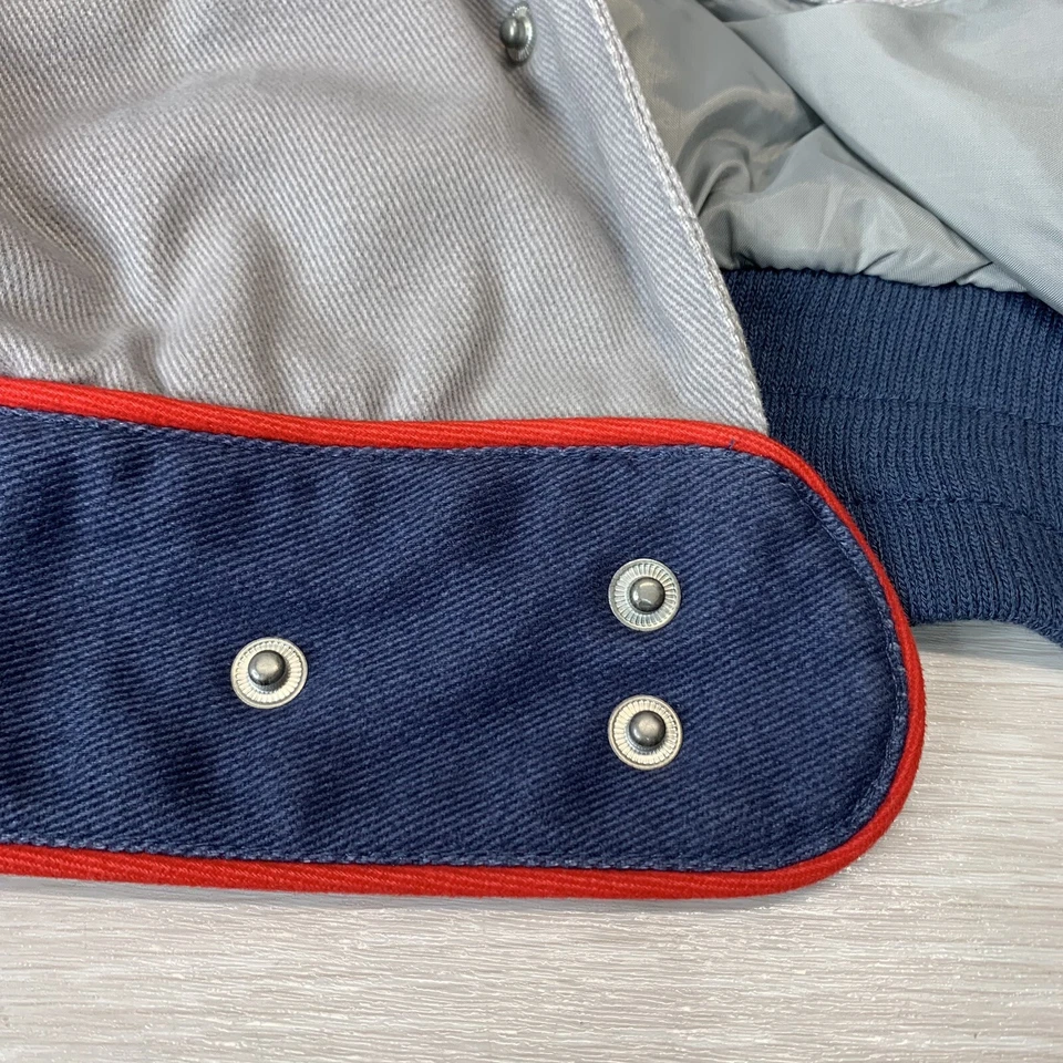 Chase Authentics Jimmie Johnson Lowes #48 NASCAR Racing Jacket Gray SZ M - Image 4 of 4