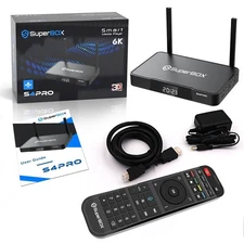 Superbox S4 Pro Smart Media Player With BT Voice Command Remote - Free Shipping
