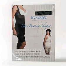 Vintage 2007 Kymaro New Black Size Medium Bottom Shaperwear 2 Pack 