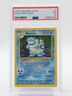 BLASTOISE 1999 POKEMON BASE SET HOLO #2/102 PSA 5 Q4444