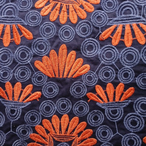 Beautiful Embroidered Monsoon Skirt Size 16 Lined Side Zip - Picture 4 of 6