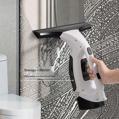 Cordless Electric Window Cleaner Rechargeable Glass Cleaning Machine Tool