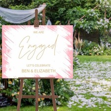 Custom Name Wedding Welcome Sign Custom Made Any Date Script Wedding Welcome ...
