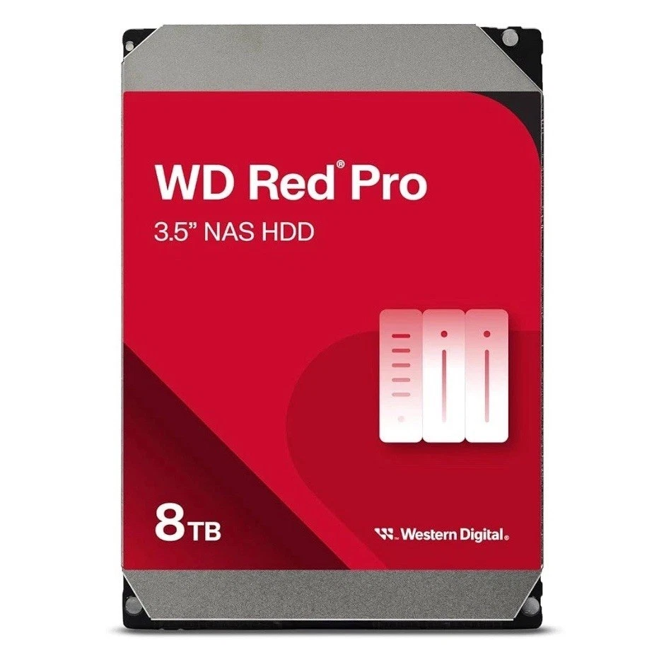 Western Digital Internal Hard Disk Drives 8 TB Storage Capacity