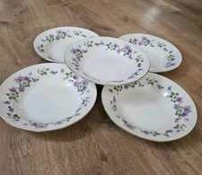 Homer Laughlin Georgian Eggshell China L 53N 5 Bowl Set Of 5