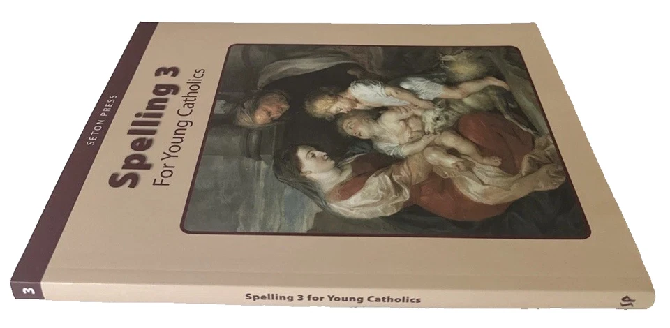 Spelling 3 For Young Catholics: by Seton Press  2018-2021 *MINT* Foto 2 de 4