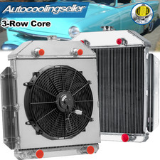 Fit 49-53 Ford Country Sedan Squire Flathead V8 Engine 3-row Radiator Shroud Fan Fit 49-53 Ford Country Sedan Squire Flathead V8 Engine 3-row Radiator Shroud Fan