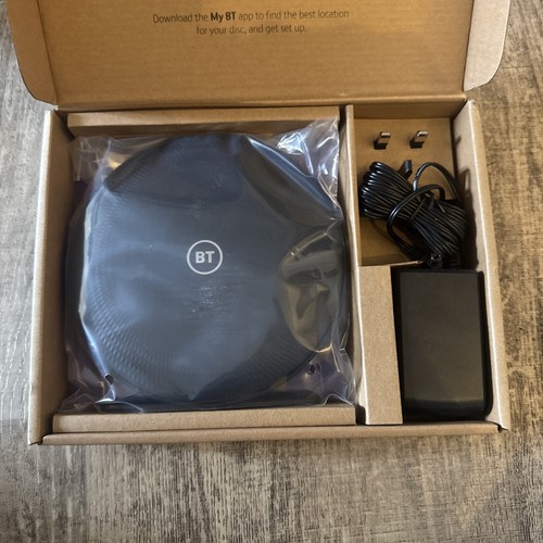 BT Wi-Fi Extender Disc for BT Smart Hub 2 - Black - Brand New Unused - 第 1/2 張圖片