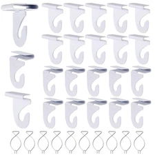 20 Heavy Duty Drop Ceiling Hooks for Hanging Plants & Decorations,