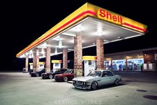 Gas Station Bmw Stanceworks E30 E28 Car 3 Series Play Anime Playmat Desk Mat