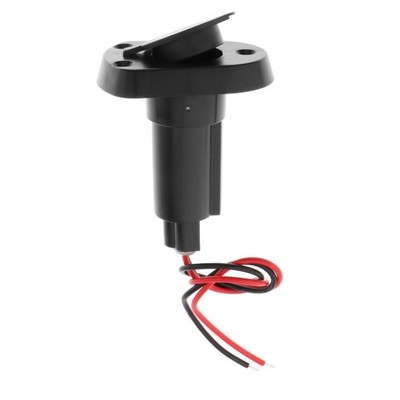 Marine Boat 2 Prong Hecklicht Plug in Pole Base Wasserdicht Einfache