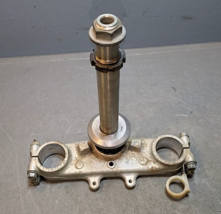 Yamaha YZ125 Lower Triple Clamp Fork Clamps Steering Stem 1987 1988
