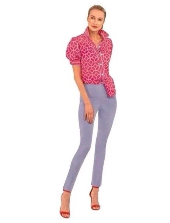 Nuevo con etiquetas Gretchen Scott Puff Top - Lucy In The Sky With Diamonds Talla S $159 Foto 3 de 4